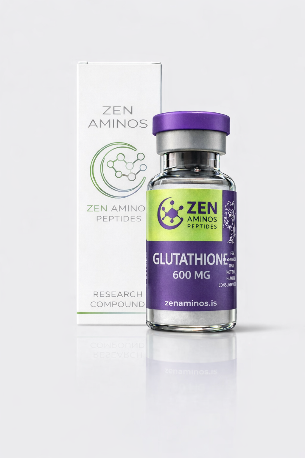 GLUTATHIONE 600mg 10ct Research Pack
